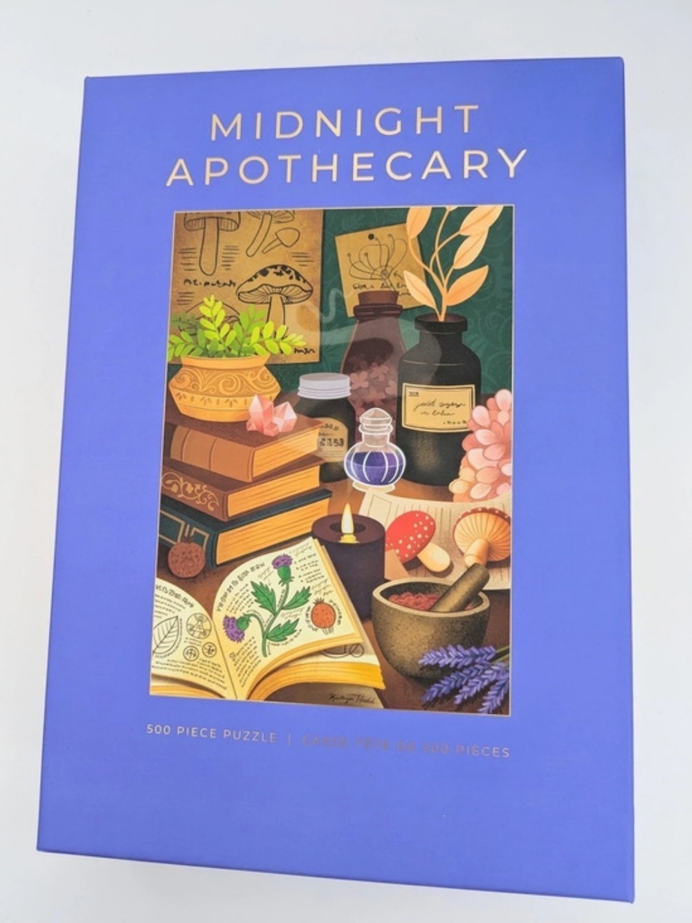 NEW IN BOX Hobbry "Midnight Apothecary" 500-Piece Puzzle